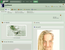 Tablet Screenshot of melihturer.deviantart.com