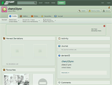 Tablet Screenshot of cheryl2lynn.deviantart.com