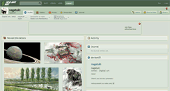 Desktop Screenshot of nagatuki.deviantart.com