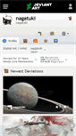 Mobile Screenshot of nagatuki.deviantart.com
