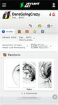 Mobile Screenshot of dansgoingcrazy.deviantart.com