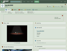 Tablet Screenshot of hamdk2000.deviantart.com
