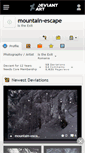 Mobile Screenshot of mountain-escape.deviantart.com