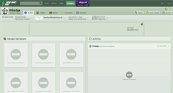 Desktop Screenshot of mikedga.deviantart.com