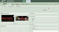 Desktop Screenshot of donetti.deviantart.com