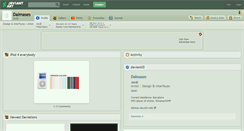 Desktop Screenshot of dalmases.deviantart.com