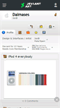 Mobile Screenshot of dalmases.deviantart.com