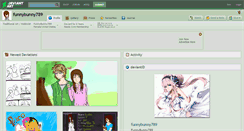 Desktop Screenshot of funnybunny789.deviantart.com