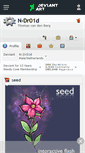 Mobile Screenshot of n-dr01d.deviantart.com