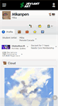 Mobile Screenshot of mikanpen.deviantart.com