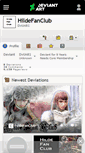 Mobile Screenshot of hildefanclub.deviantart.com