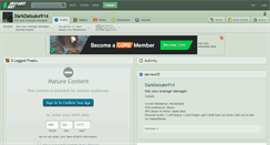 Desktop Screenshot of darkdaisuke914.deviantart.com