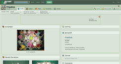 Desktop Screenshot of friedrick.deviantart.com