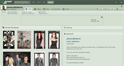 Desktop Screenshot of jamesvallesteros.deviantart.com