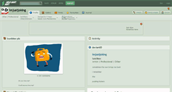 Desktop Screenshot of imjustjoking.deviantart.com