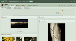 Desktop Screenshot of danell.deviantart.com