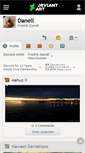 Mobile Screenshot of danell.deviantart.com