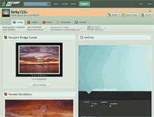 Tablet Screenshot of ferky123.deviantart.com