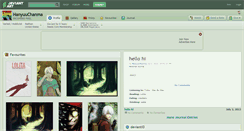 Desktop Screenshot of hanyuuchanma.deviantart.com