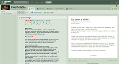 Desktop Screenshot of dreamtwilight.deviantart.com