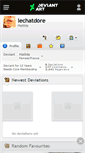 Mobile Screenshot of lechatdore.deviantart.com
