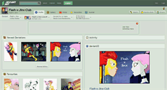 Desktop Screenshot of flash-x-jinx-club.deviantart.com