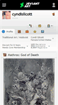 Mobile Screenshot of cyndisilcott.deviantart.com