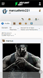 Mobile Screenshot of marcusfenix221.deviantart.com