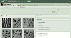 Desktop Screenshot of falln-brushes.deviantart.com