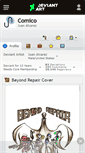 Mobile Screenshot of comico.deviantart.com