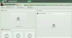 Desktop Screenshot of fetishdolldielaughin.deviantart.com