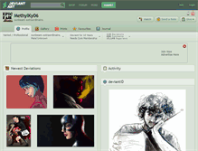 Tablet Screenshot of methylky06.deviantart.com