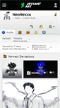 Mobile Screenshot of neonexxa.deviantart.com