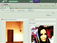 Tablet Screenshot of minita.deviantart.com