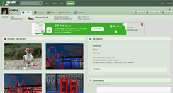 Desktop Screenshot of codina.deviantart.com