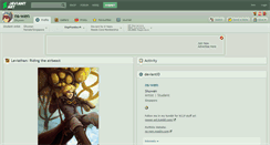 Desktop Screenshot of ns-wen.deviantart.com