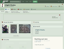 Tablet Screenshot of ichigeki-hissatsu.deviantart.com