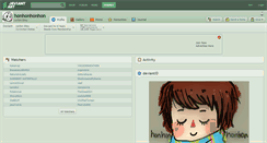 Desktop Screenshot of honhonhonhon.deviantart.com