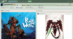 Desktop Screenshot of chasingartwork.deviantart.com