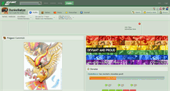 Desktop Screenshot of dunkelkatze.deviantart.com