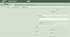 Desktop Screenshot of evergrim.deviantart.com