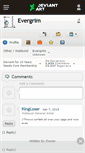 Mobile Screenshot of evergrim.deviantart.com