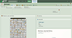 Desktop Screenshot of dodecagon.deviantart.com