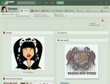 Tablet Screenshot of dzhelasi.deviantart.com