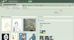 Desktop Screenshot of masterpainter-putata.deviantart.com