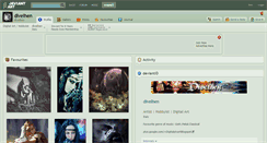 Desktop Screenshot of divelhen.deviantart.com