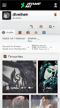 Mobile Screenshot of divelhen.deviantart.com