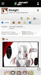 Mobile Screenshot of lbluegirl.deviantart.com