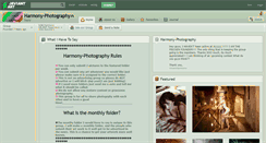 Desktop Screenshot of harmony-photography.deviantart.com