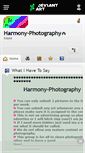 Mobile Screenshot of harmony-photography.deviantart.com